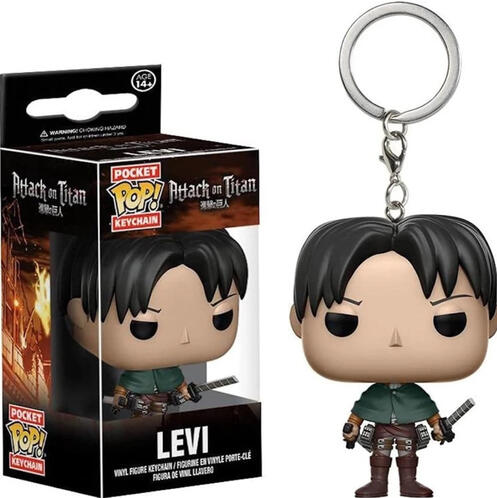 AOT Levi Pop Keychain